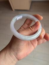 Load image into Gallery viewer, 57.6mm Certified Type A 100% Natural icy watery white purple black brown Jadeite Jade bangle BM21-7700
