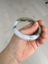 Load image into Gallery viewer, 52mm certified natural 100% natural Type A dark green brown purple jadeite jade bangle E151-4139
