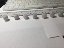 Load image into Gallery viewer, 12-14mm Type A 100% Natural white/light green/purple Jadeite Jade LuluTong (Every road is smooth) pendant S68
