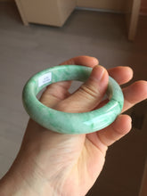Load image into Gallery viewer, 57.5mm Certified Type A 100% Natural sunny green yellow white Jadeite bangle PC163-8119
