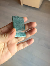 Load image into Gallery viewer, 100% natural blue/gray Guatemala  jadeite jade Guanyin (观音) safe and sound pendant/worry stone/decor PD194
