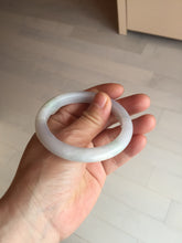 Load image into Gallery viewer, 54.7mm certified type A100% Natural green purple Jadeite Jade bangle BM35-0251
