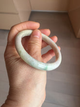 Load image into Gallery viewer, 57.5mm certified type A 100% Natural green/yellow/purple (FU LOU SHOU)Jadeite jade bangle PH36-0433
