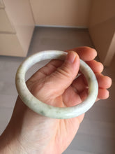 Load image into Gallery viewer, 57.5mm certified type A 100% Natural green/yellow/purple (FU LOU SHOU)Jadeite jade bangle PH36-0433
