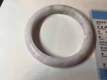 Load image into Gallery viewer, 60mm Certified Type A 100% Natural icy watery green/purple/red Jadeite Jade bangle BM87-4496
