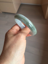 Load image into Gallery viewer, Certified Type A 100% Natural dark green white purple oval Jadeite bangle group PH37
