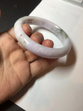 Load image into Gallery viewer, 60mm Certified Type A 100% Natural icy watery green/purple/red Jadeite Jade bangle BM87-4496
