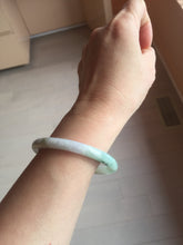 Load image into Gallery viewer, 52.4mm certified Type A 100% Natural green/yellow/purple(FU LU SHOU) round cut Jadeite Jade bangle PE90-5479
