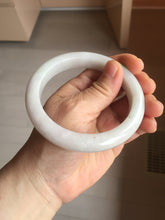Load image into Gallery viewer, 61.5mm Type A 100% Natural sunny green/light white/purple Jadeite Jade bangle BH124-8036
