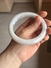 Load image into Gallery viewer, 61.5mm Type A 100% Natural sunny green/light white/purple Jadeite Jade bangle BH124-8036
