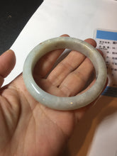 Load image into Gallery viewer, Shopify only 56mm Certified 100% natural Type A light green purple red jadeite jade bangle BM90-9788
