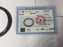 Load image into Gallery viewer, 卖了 60mm Type A 100% Natural icy black(冰乌鸡) blue gray Guatemala Slim Round Cut Jadeite Bangle PJ152-1378
