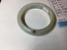 Load image into Gallery viewer, 55.4mm certified Type A 100% Natural green/yellow/purple/red Jadeite Jade bangle BM91-9786
