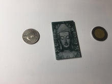 Load image into Gallery viewer, 100% natural blue/gray Guatemala  jadeite jade Guanyin (观音) safe and sound pendant/worry stone/decor PD194
