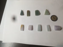 Load image into Gallery viewer, 100% Natural sunny green/purple scale weight safety guidance jadeite Jade pendant Q124
