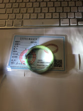 Load image into Gallery viewer, 51.2mm Certified  Type A 100% Natural sunny green gray black(Wuji) Mountains Embrace Emerald(群山怀翠) jadeite jade bangle AZ180-0509
