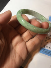 Load image into Gallery viewer, 47.5mm Certified type A 100% Natural sunny green Jadeite Jade bangle BM93-4468
