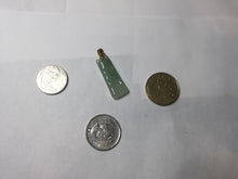 Load image into Gallery viewer, 100% Natural type A icy watery light green Jadeite Jade bamboo pendant PC124-1
