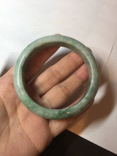 Load image into Gallery viewer, 56mm 100% natural type A sunny green jadeite jade bangle BM97
