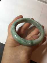 Load image into Gallery viewer, 56mm 100% natural type A sunny green jadeite jade bangle BM97
