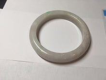 Load image into Gallery viewer, 61.5mm Type A 100% Natural sunny green/light white/purple Jadeite Jade bangle BH124-8036
