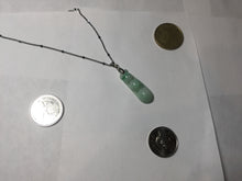 Load image into Gallery viewer, Type A 100% Natural sunny green white Three Peas in a Pod(连中三元) Four Seasons Fortune Beans(四季发财豆) jadeite PD1
