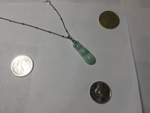 Load image into Gallery viewer, Type A 100% Natural sunny green white Three Peas in a Pod(连中三元) Four Seasons Fortune Beans(四季发财豆) jadeite PD1
