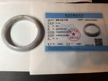 Load image into Gallery viewer, 59mm Certified Type A 100% Natural light purple yellow jadeite jade bangle BM99-4482

