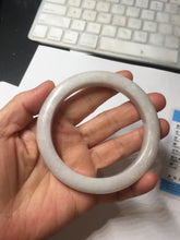 Load image into Gallery viewer, 61.5mm Type A 100% Natural sunny green/light white/purple Jadeite Jade bangle BH124-8036
