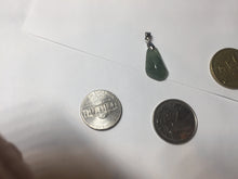 Load image into Gallery viewer, 100% Natural type A light green Jadeite Jade blessed melon pendant PC124-10
