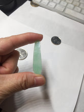 Load image into Gallery viewer, Type A 100% Natural sunny green white Three Peas in a Pod(连中三元) Four Seasons Fortune Beans(四季发财豆) jadeite PD2
