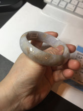 Load image into Gallery viewer, 59mm Certified Type A 100% Natural light purple yellow jadeite jade bangle BM100-4475
