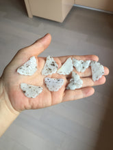 Load image into Gallery viewer, 100% Natural type A white brown Jadeite Jade Withered Leaf Butterfly(枯叶蝶) pendant PB215
