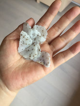 Load image into Gallery viewer, 100% Natural type A white brown Jadeite Jade Withered Leaf Butterfly(枯叶蝶) pendant PB215
