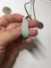 Load image into Gallery viewer, Type A 100% Natural sunny green white(白底青) Three Peas in a Pod(连中三元) Four Seasons Fortune Beans(四季发财豆) jadeite PD4
