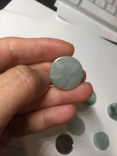 Load image into Gallery viewer, 100% Natural type A sunny green/yellow round Jadeite Jade safe and sound pendant group BP94

