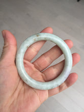 Load image into Gallery viewer, 53.9mm 100% natural Type A green/purple/yellow(FU LU SHOU) chubby jadeite jade bangle BK74-5806
