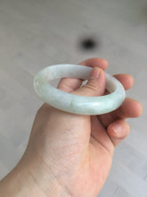 Load image into Gallery viewer, 54.9mm certified natural Type A green/yellow/white jadeite jade bangle A107-5051
