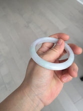 Load image into Gallery viewer, 54.7mm certified type A100% Natural green purple Jadeite Jade bangle BM35-0251
