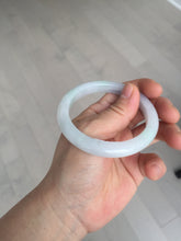Load image into Gallery viewer, 54.7mm certified type A100% Natural green purple Jadeite Jade bangle BM35-0251
