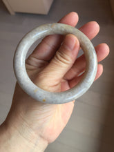 Load image into Gallery viewer, 53.5mm 100% natural beige yellow white pale pink round cut a taste of the tropical Coral Jade (珊瑚玉) bangle SY124
