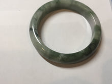 Load image into Gallery viewer, 56.5mm Certified 100% natural Type A light green/purple Whispers of the Spring Breeze jadeite jade bangle PH104-5441
