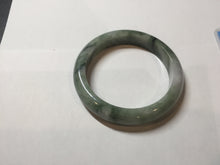 Load image into Gallery viewer, 56.5mm Certified 100% natural Type A light green/purple Whispers of the Spring Breeze jadeite jade bangle PH104-5441
