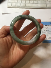 Load image into Gallery viewer, 56.5mm Certified 100% natural Type A light green/purple Whispers of the Spring Breeze jadeite jade bangle PH104-5441
