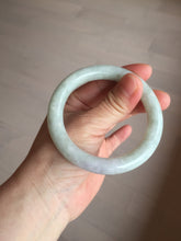 Load image into Gallery viewer, 53.9mm 100% natural Type A green/purple/yellow(FU LU SHOU) chubby jadeite jade bangle BK74-5806
