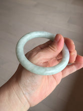 Load image into Gallery viewer, 53.9mm 100% natural Type A green/purple/yellow(FU LU SHOU) chubby jadeite jade bangle BK74-5806
