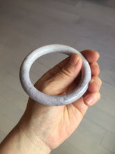 Load image into Gallery viewer, 56.8mm 100% natural light purple round cut Coral Jade (珊瑚玉) bangle SY123
