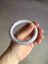 Load image into Gallery viewer, 56.8mm 100% natural light purple round cut Coral Jade (珊瑚玉) bangle SY123
