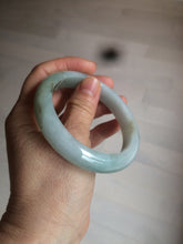 Load image into Gallery viewer, 57.5 mm Certified Type A 100% Natural green/purple Jadeite Jade bangle AX57-0356
