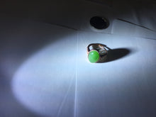 Load image into Gallery viewer, 100% Natural green nephrite (碧玉) Jade ring (adjustable size) HT126
